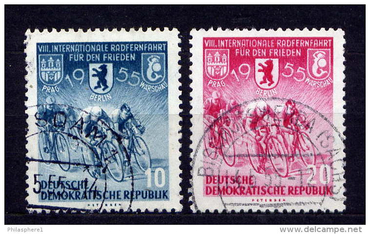 DDR Nr.470/1       O Used   (19352)  (Jahr:1955) - Used Stamps