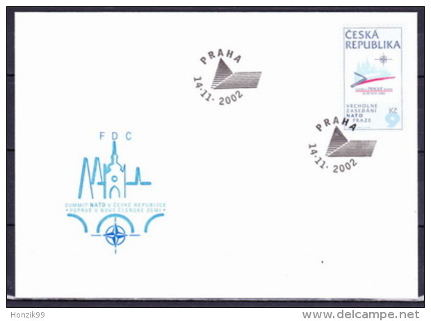 Tchéque République 2002 Mi 337, Envelope Premier Jour (FDC) - FDC