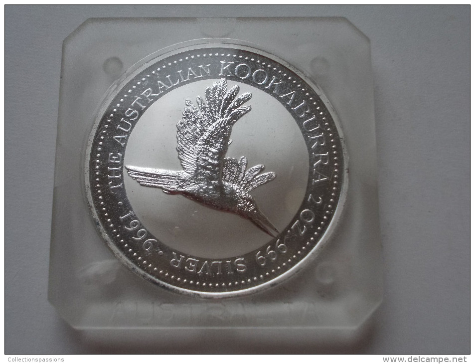 - AUSTRALIE - 2 Dollars Argent Kookaburra 1996 - Neuve - - Autres & Non Classés