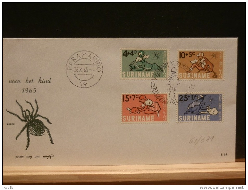 61/671   FDC  SURINAME - Sonstige & Ohne Zuordnung