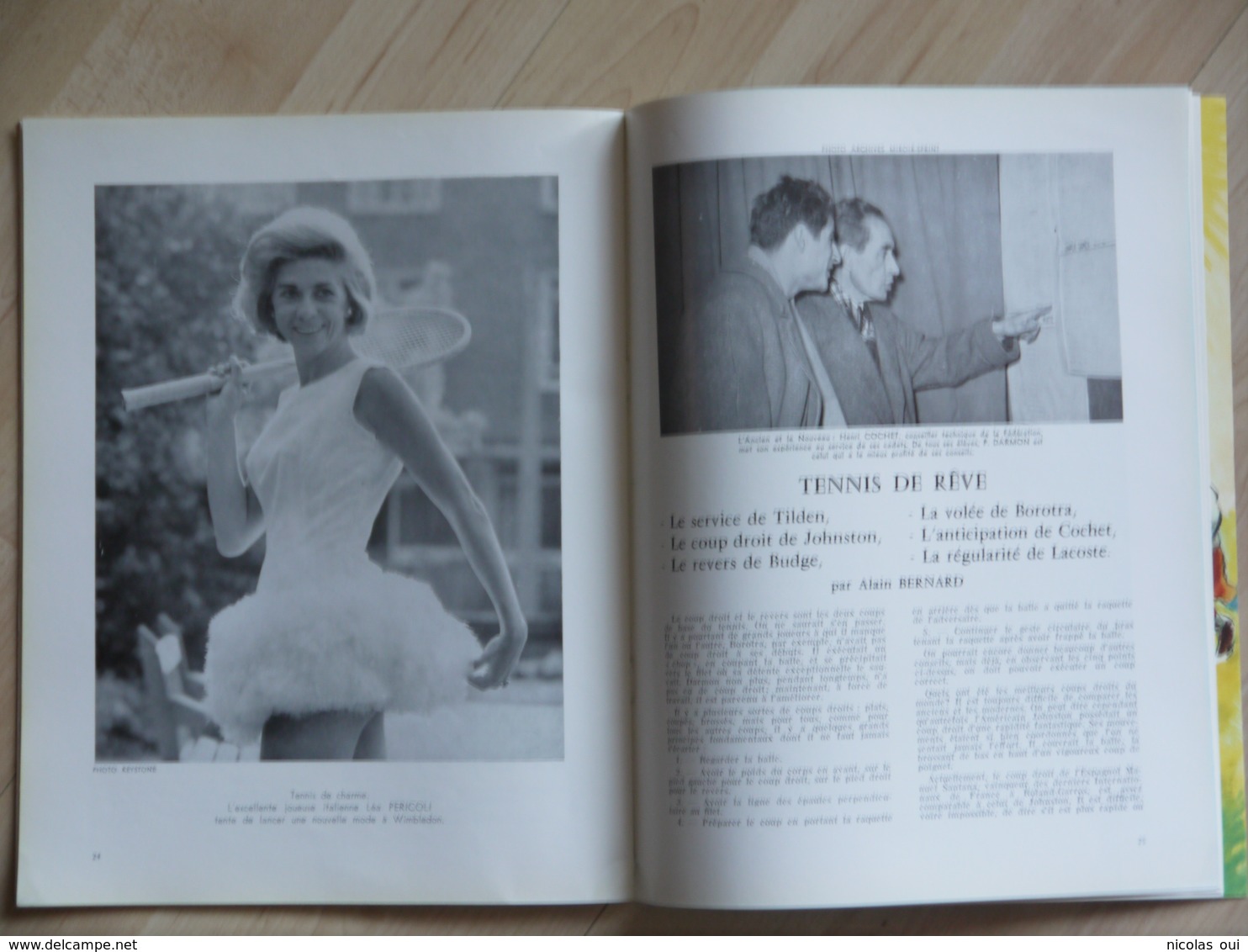 1964 SPORTS ET MEDECINE TENNIS NOMBREUSES PHOTO ROSEWALL COCHET PETRA BOROTRA LACOSTE LENGLEN  + CD - Sport