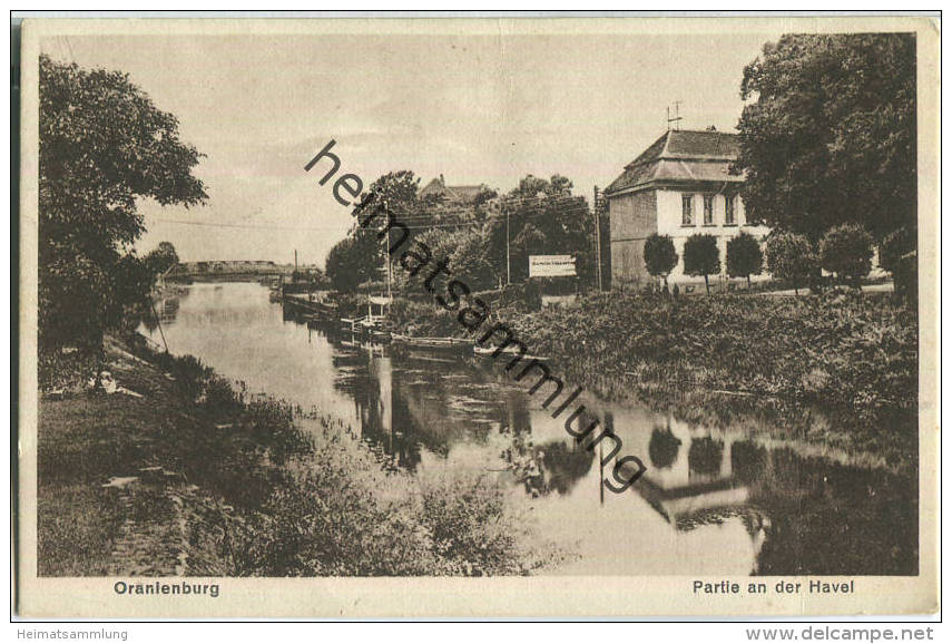 Oranienburg - Havel - Verlag W. Meyerheim Berlin - Oranienburg