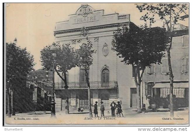 CPA Alés Alais GARD Non Circulé Théâtre - Alès