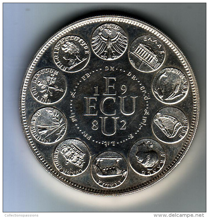 - EUROPA - ECU En Argent 1982 - - Sonstige – Europa