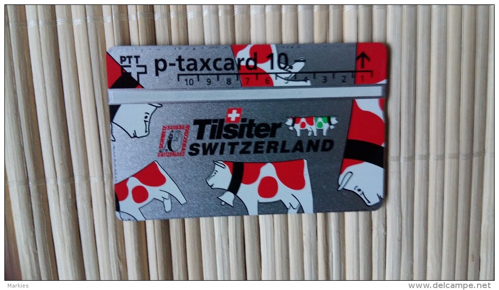 Phonecard Zwitserland Tisiter 425 L Rare - Suisse