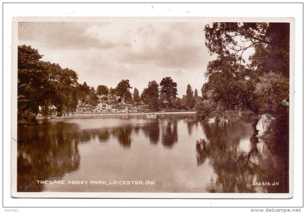 UK - ENGLAND - LEICESTERSHIRE _ LEICESTER, Lake Abbey Park, 1938 - Leicester