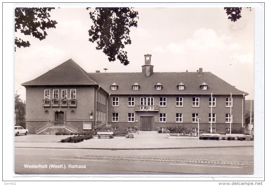 4352 HERTEN - WESTERHOLT, Rathaus - Herten