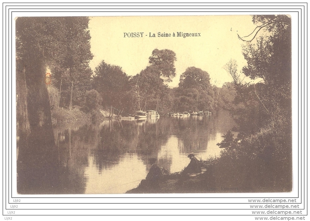 CPA 78 - POISSY (Yvelines) - La Seine à Migneaux - Poissy