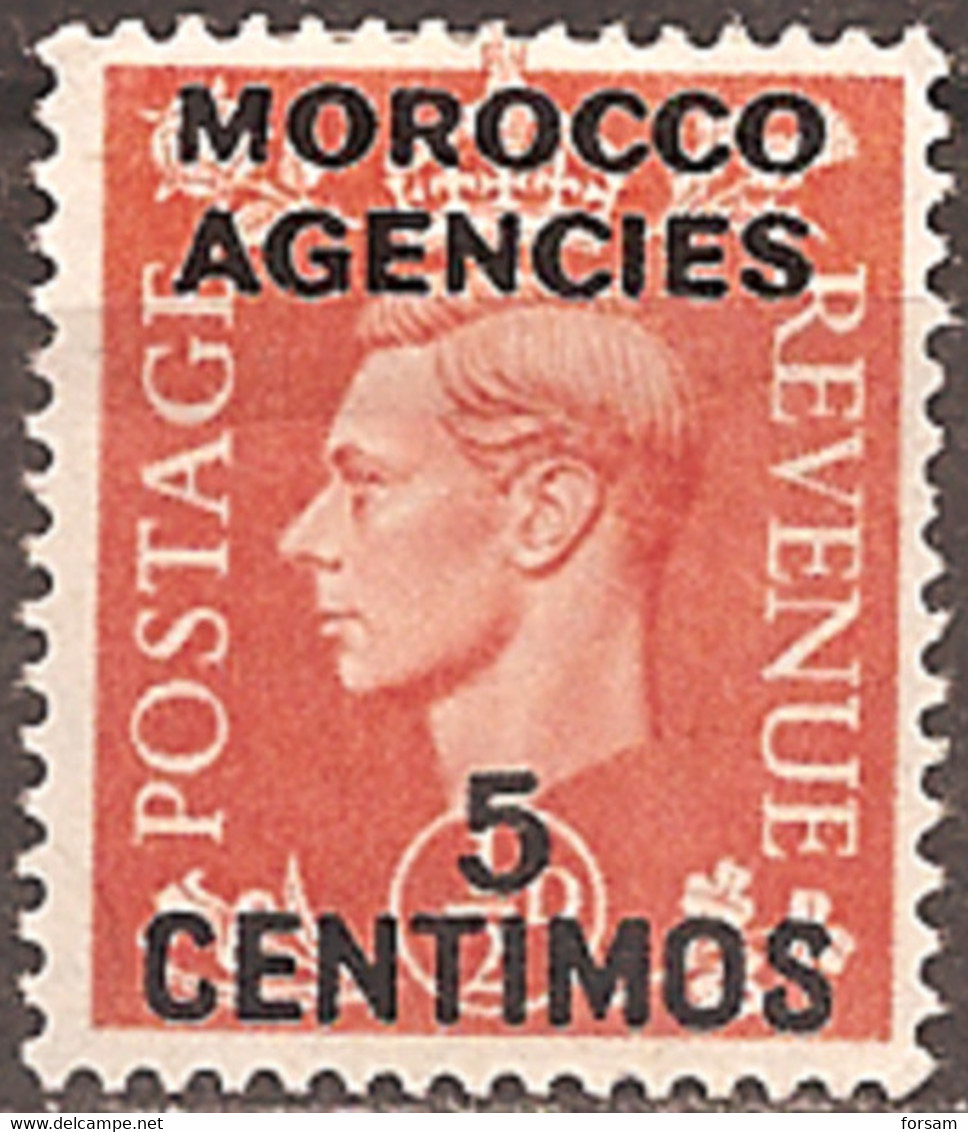 GREAT BRITAIN (MOROCCO AGENCIES)..1951..Michel # 164...MLH. - Oficinas En  Marruecos / Tanger : (...-1958