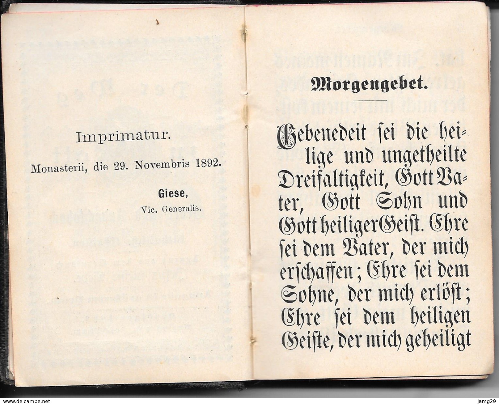 Duitsland/Deutschland, Gebetsbuch, Der Weg Zu Gott, 1899 - Christianisme