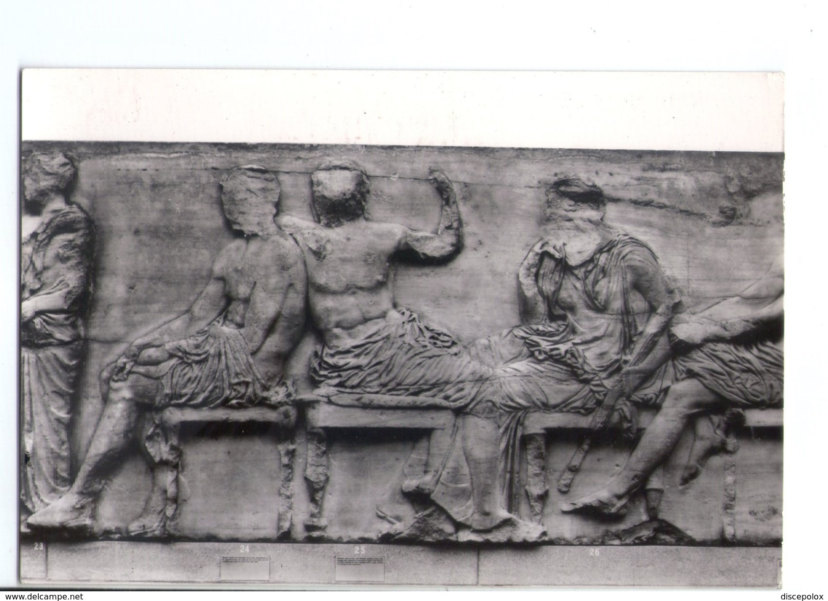 N3234 Cartolina Con Sculture - THE BRITISH MUSEUM ( London ): Hermes, Dionysus And Demeter  - Frieze Of The Parthenon - Museen