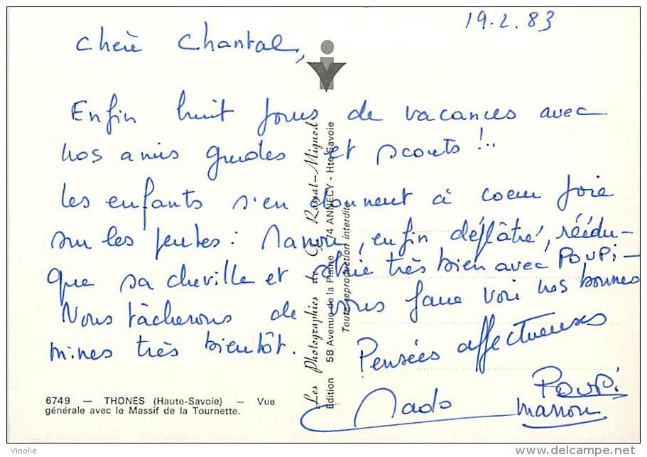 F-16 1606 : THONES - Thônes