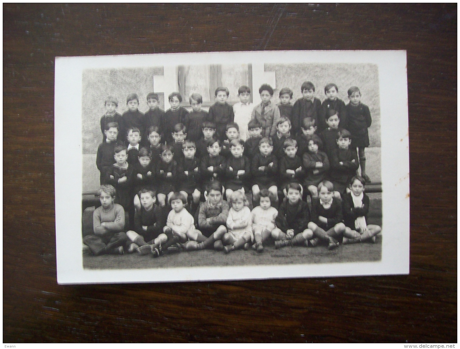 Carte Photo Ancienne: Photo De Classe (St-Herblain, Nantes, Chantenay?) - Altri & Non Classificati