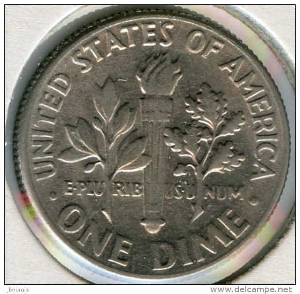 Etats-Unis USA 10 Cents Dime 1980 P KM 195a - 1946-...: Roosevelt