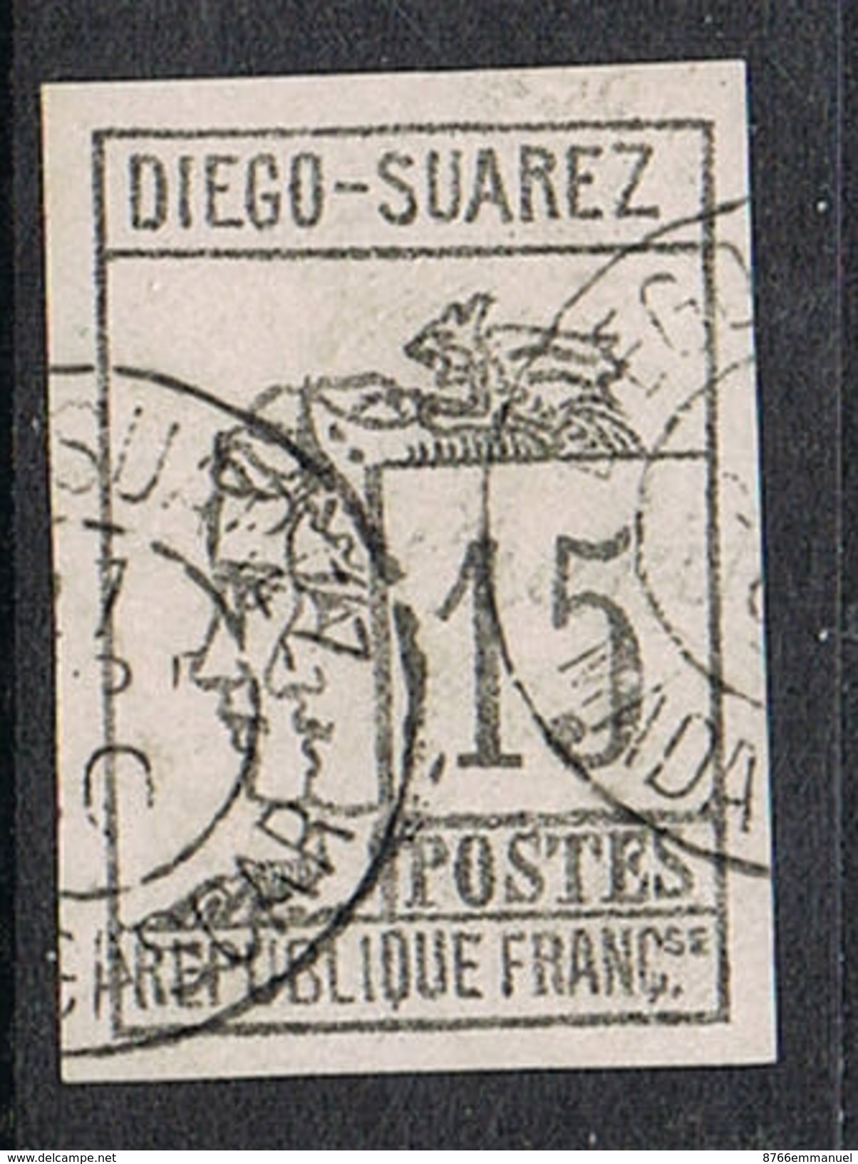 DIEGO-SUAREZ N°8 - Used Stamps