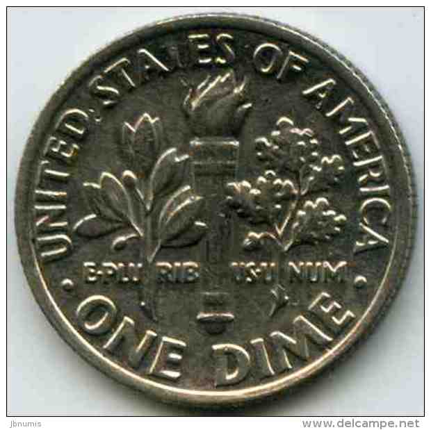 Etats-Unis USA 10 Cents Dime 1990 P KM 195a - 1946-...: Roosevelt