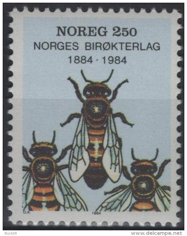 NORVEGE NORGE NOREG 684 ** MNH ABEILLE APIS BEE BIENE Abeja Ape Association Apiculteur - Umweltschutz Und Klima