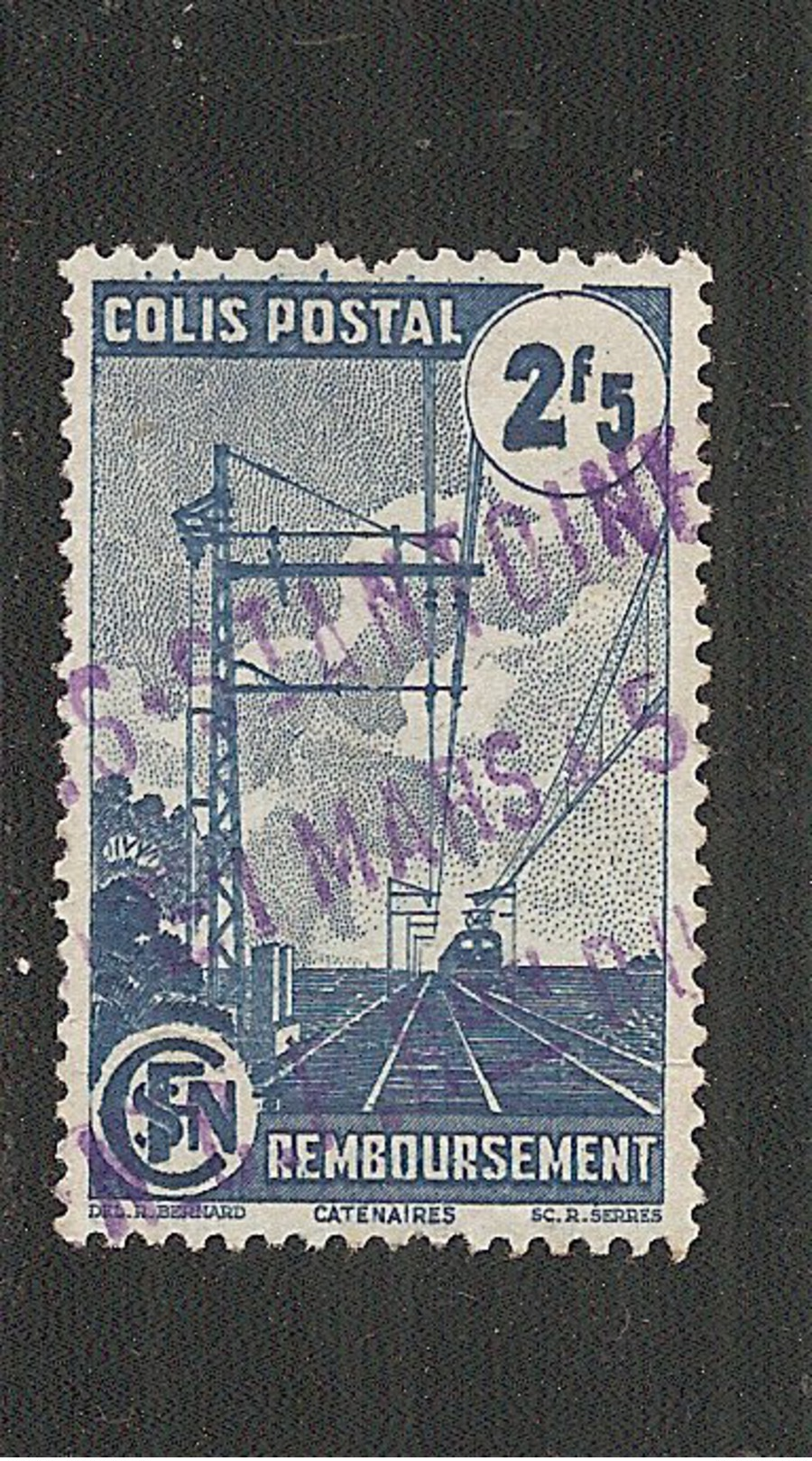 Colis Postaux  N°  218A  ( Cat. 2 - 3 ) - Used