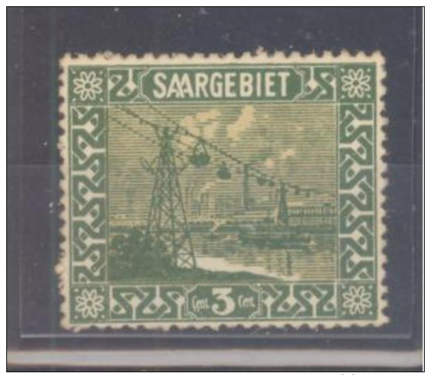 SAARGEBIET  Michel #   84  II * - Ungebraucht