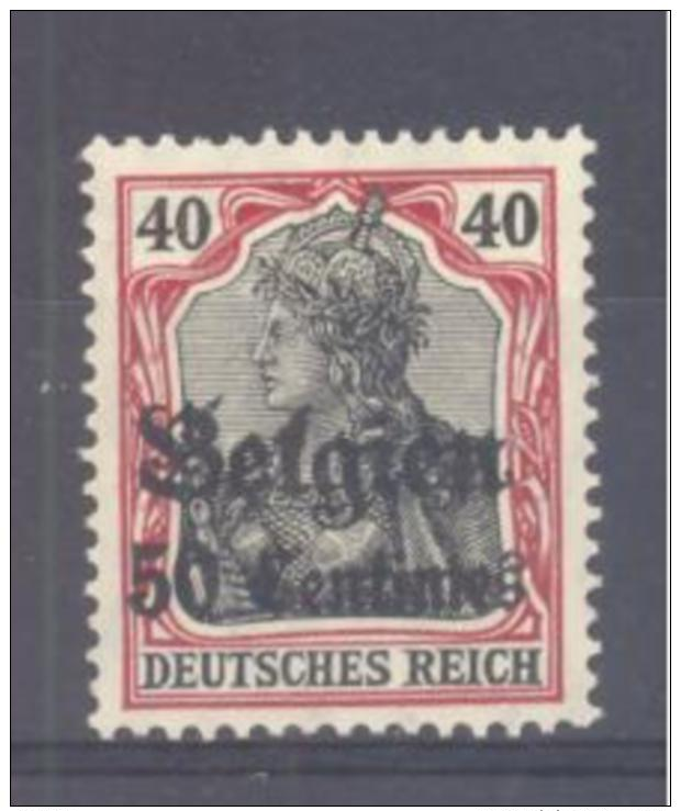 Belgien / België / Belgique  Michel #   20 B I Geprüft - Occupation 1914-18