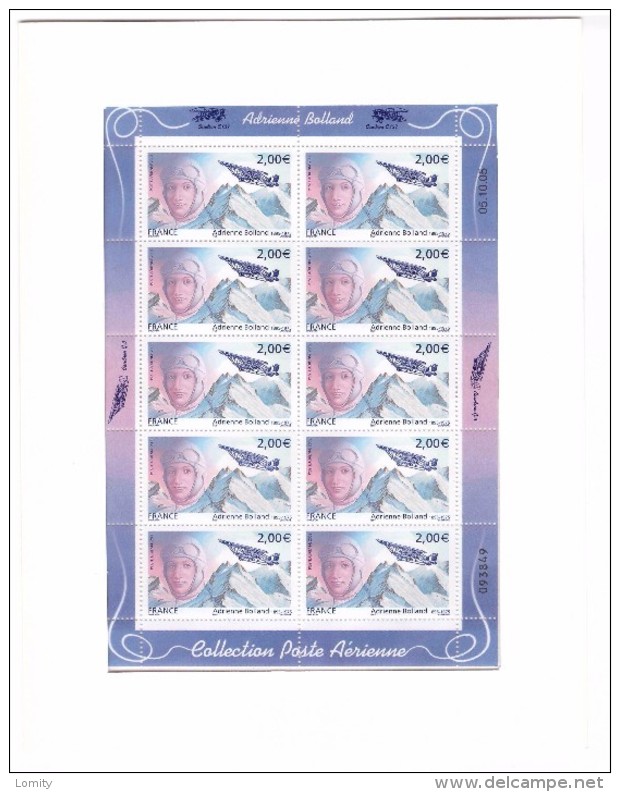 FEUILLE BOLLAND PA68 PA68A PA F68A F 68 A 68A POSTE AERIENNE 2005 - MINI-FEUILLE - FEUILLET - 1960-.... Mint/hinged