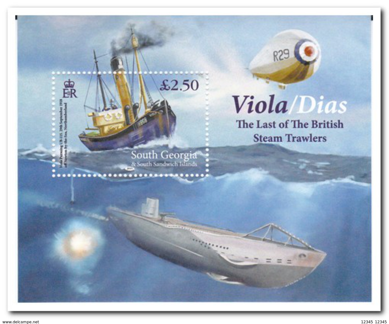 Zuid-Georgia 2015, Postfris MNH, Ships - Georgias Del Sur (Islas)