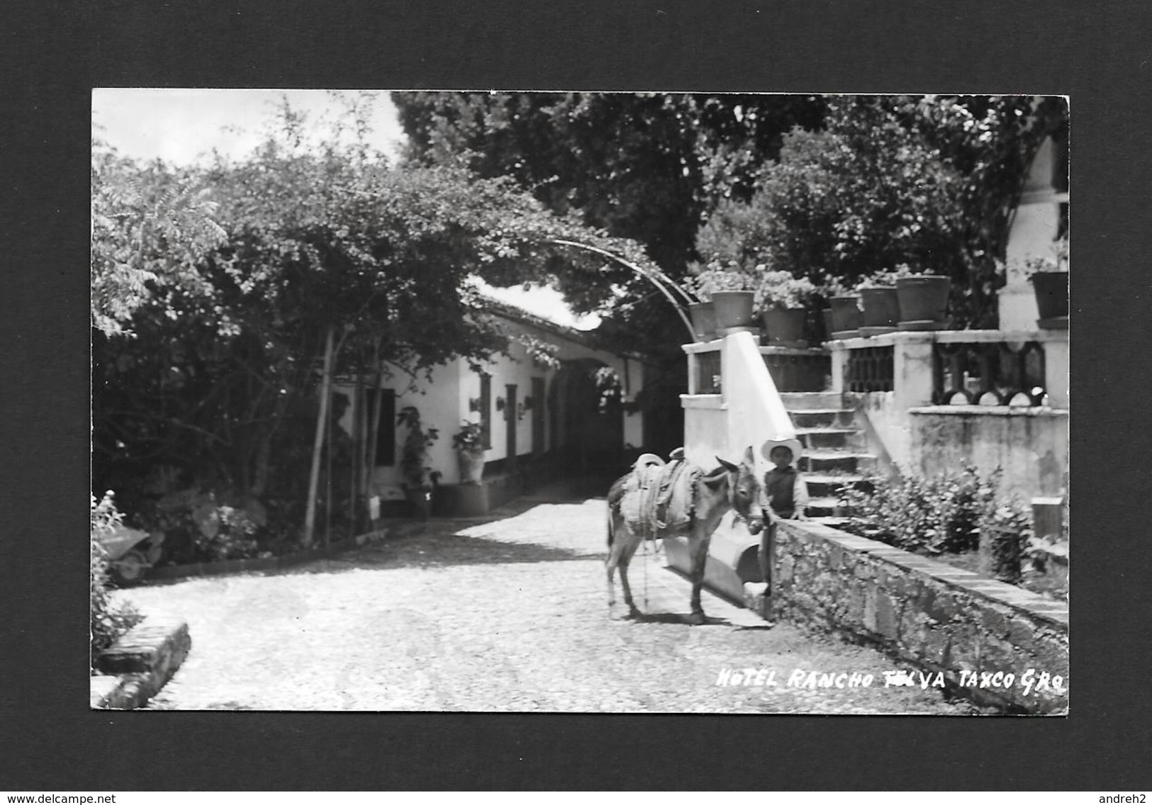 TAXCO GRO - MEXICO - HOTEL RANCHO TELVA - VÉRITABLE PHOTO - Mexique