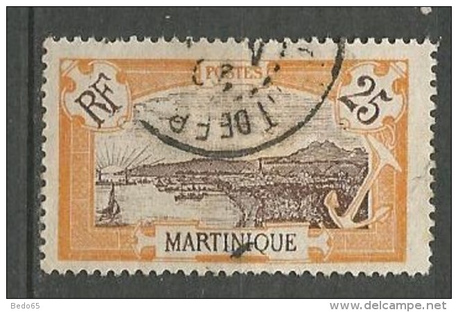 MARTINIQUE N° 96 OBL TB - Oblitérés