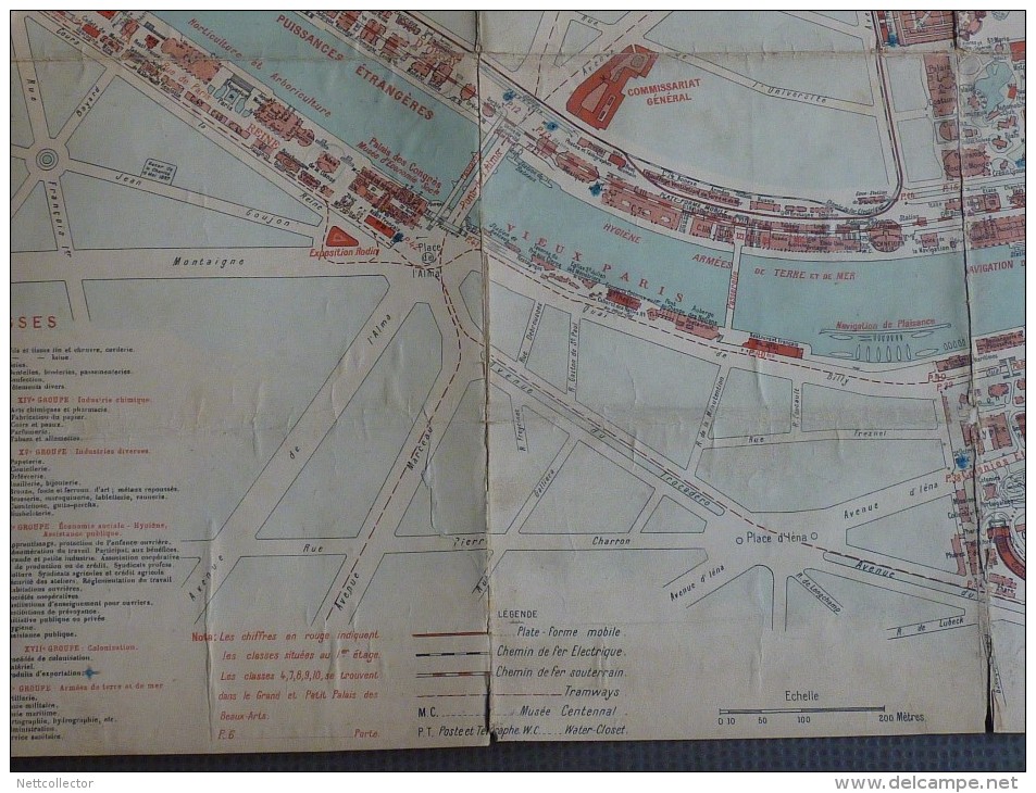 TB COLLECTION EXPOSITION UNIVERSELLE 1900 AFFICHES/PLANS/JETONS/CACHETS  TRES RARE 27 PHOTOS