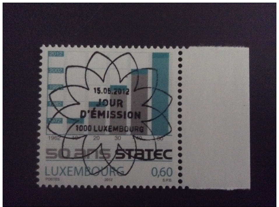 LUXEMBURG LUXEMBOURG 2012 &#10070; 10 Jahre STATEC - 10 Ans STATEC &#10070;   Mi 1942 - Used Stamps