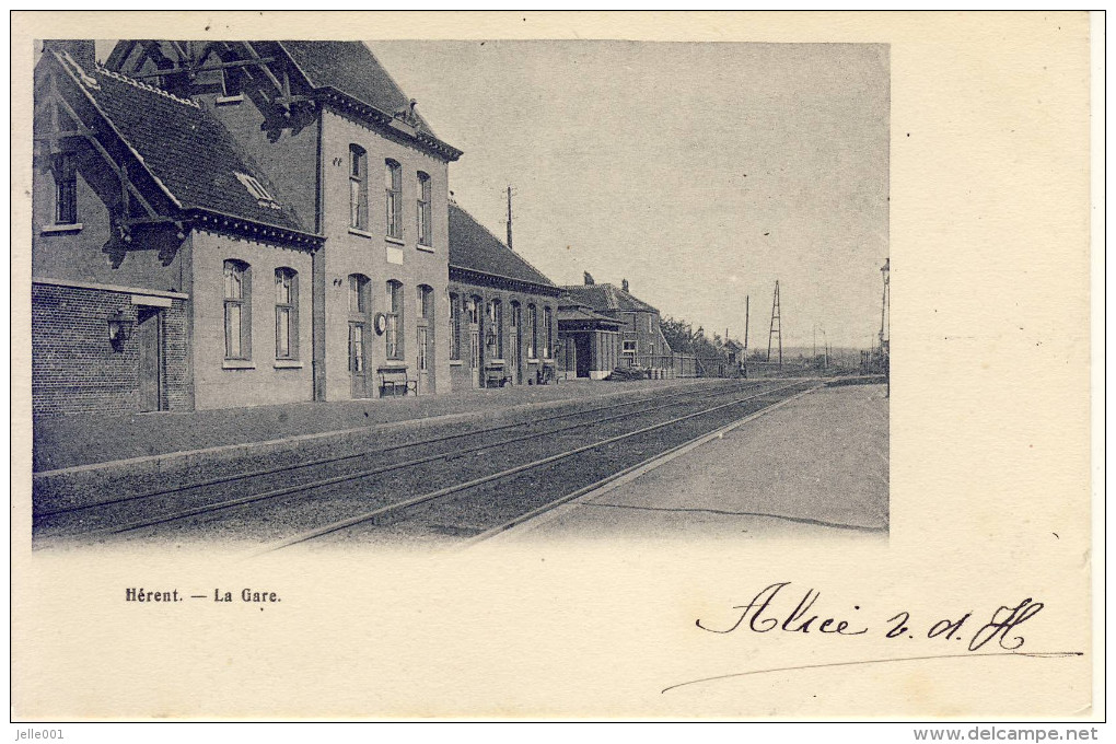 Herent La Gare 1909 - Herent