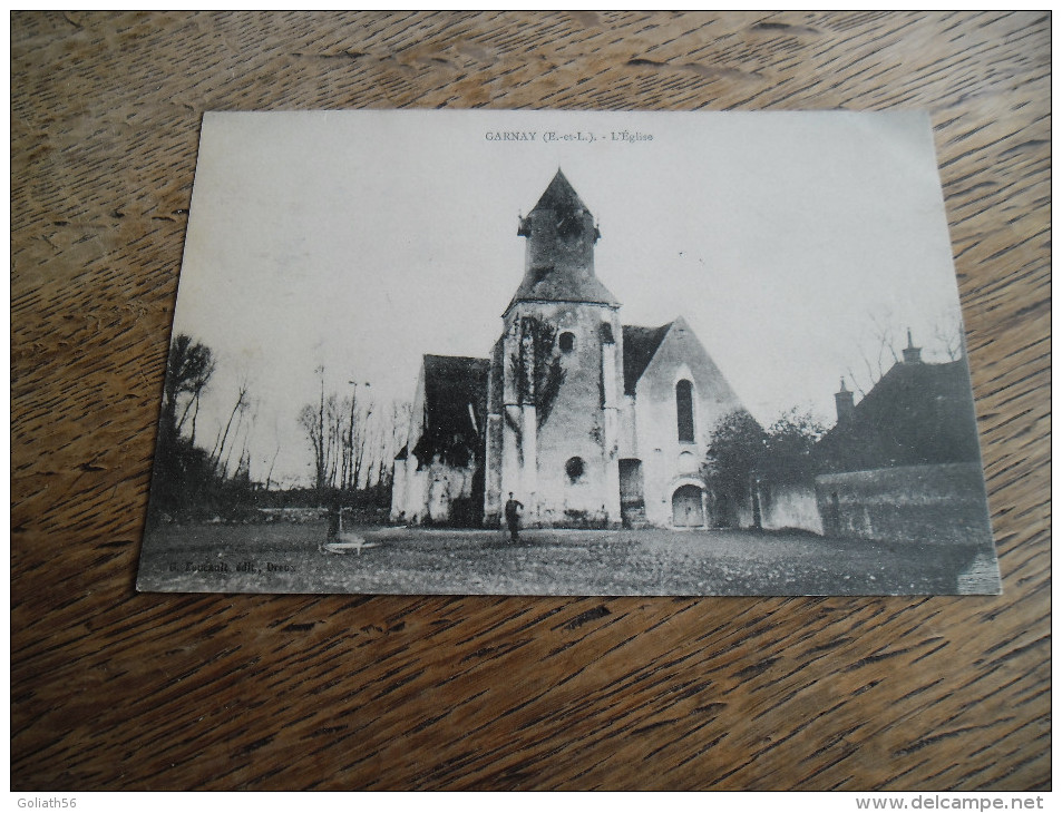 CPA De Garnay - L´Eglise - Daté 1929 - Autres & Non Classés