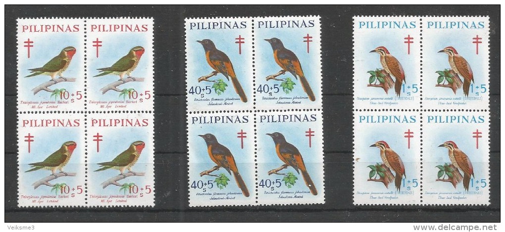 4x PILIPINAS - MNH - Animals - Birds - Nature - Sonstige & Ohne Zuordnung