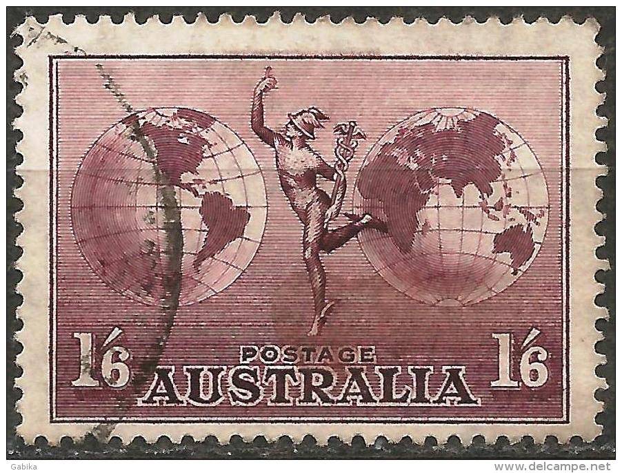 Australia 1934 Scott C4 Used Air Mail - Oblitérés