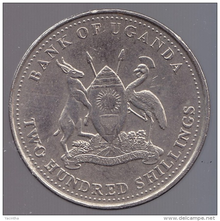 @Y@     200 Shilling  Oeganda / Uganda  2003     (3225) - Oeganda