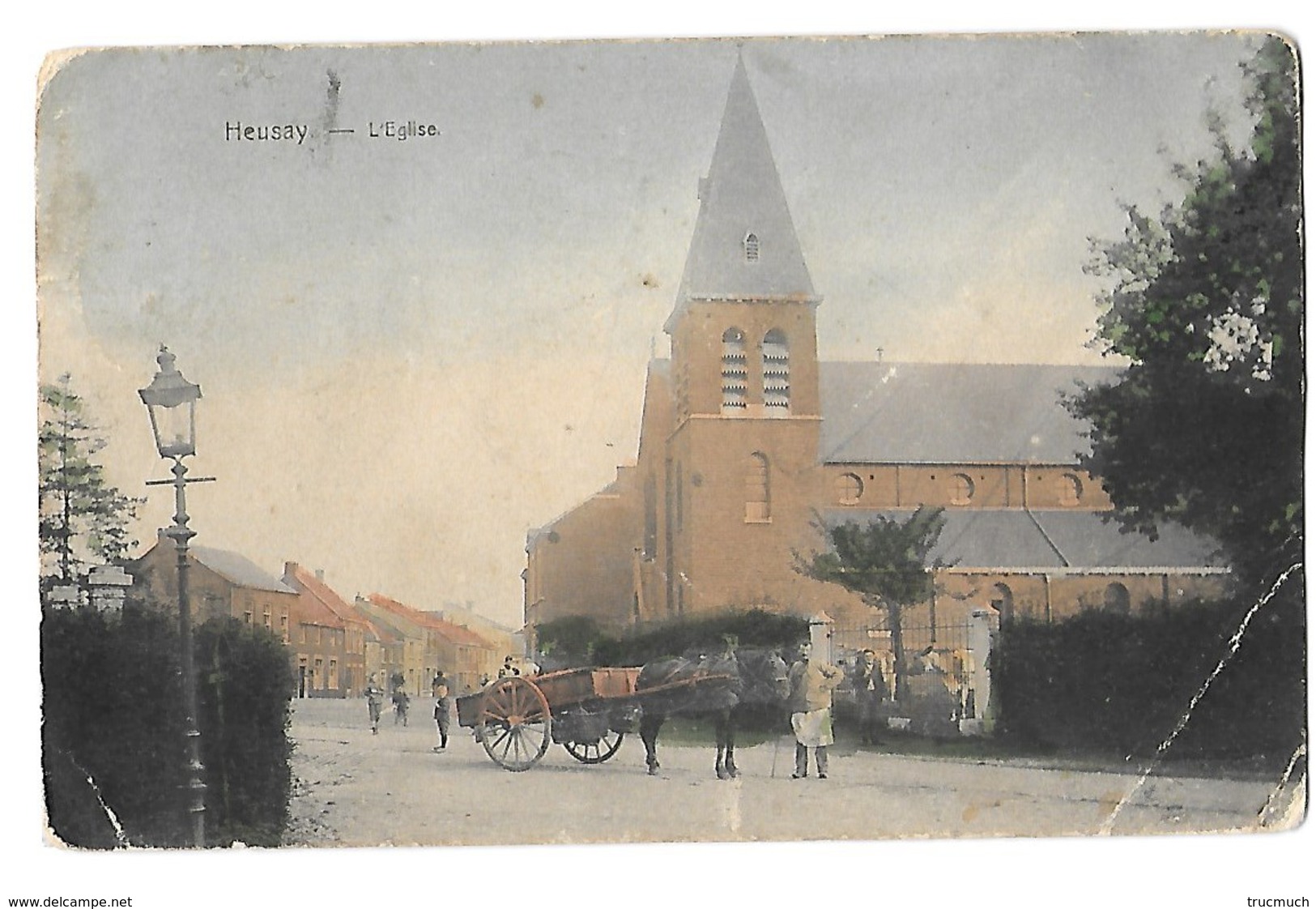 1 -  HEUSAY  - L'église - Beyne-Heusay