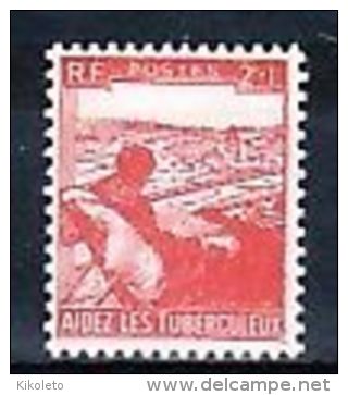 FRANCIA Año 1945 YVERT 736 ** MNH Sellos Nuevos Sin Fijasellos AYUDA A LOS TUBERCULOSOS - Other & Unclassified