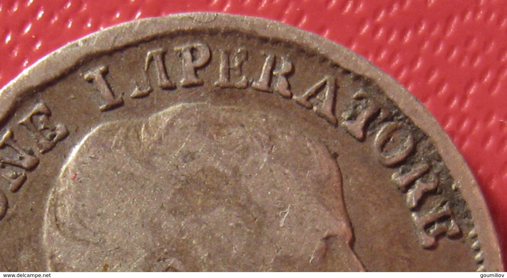 Italie - 5 Soldi 1811 M - Fauté Sur IMPERATORE  5446 - Napoléonniennes