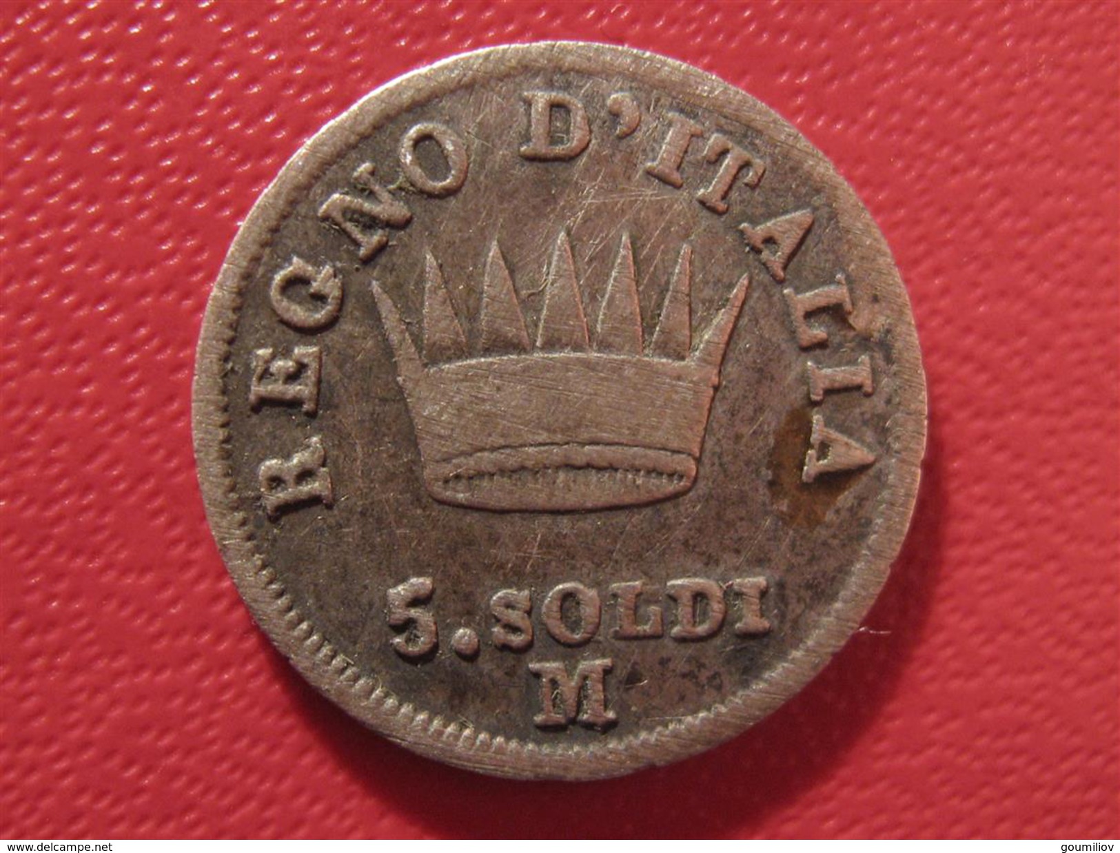 Italie - 5 Soldi 1813 M 5437 - Napoleonische