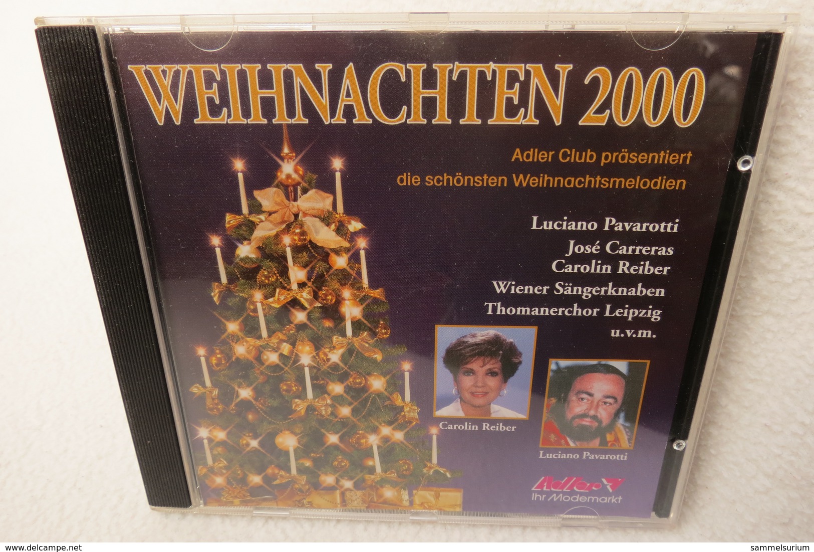 CD "Weihnachten 2000" Die Schönsten Weihnachtsmelodien - Weihnachtslieder