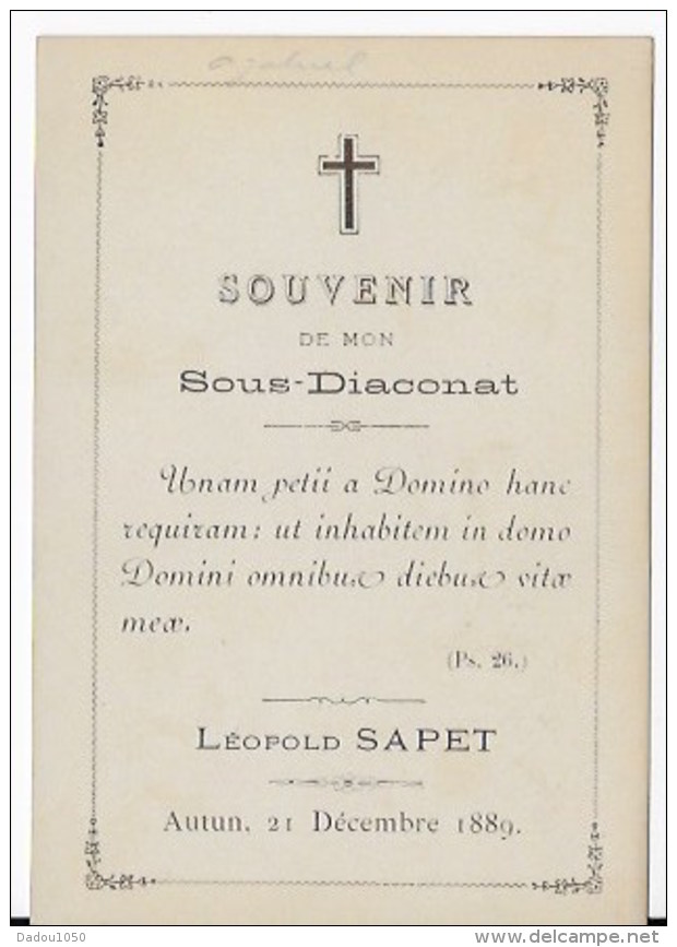 Image Pieuse Paroles De ST  Ignace,1889 - Images Religieuses