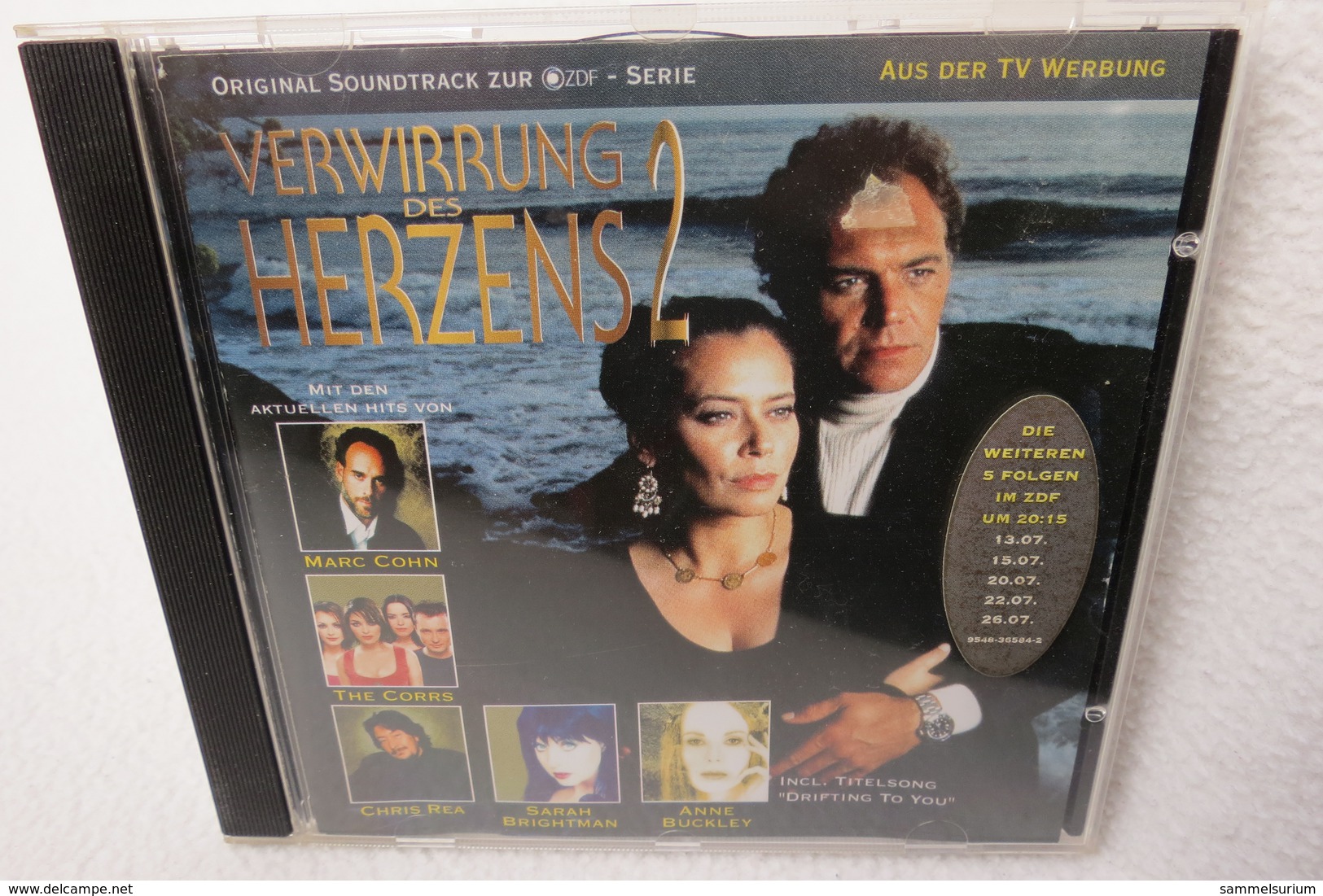 CD "Verwirrungen Des Herzens 2" Orig. Soundtrack Zur ZDF-Serie - Filmmuziek