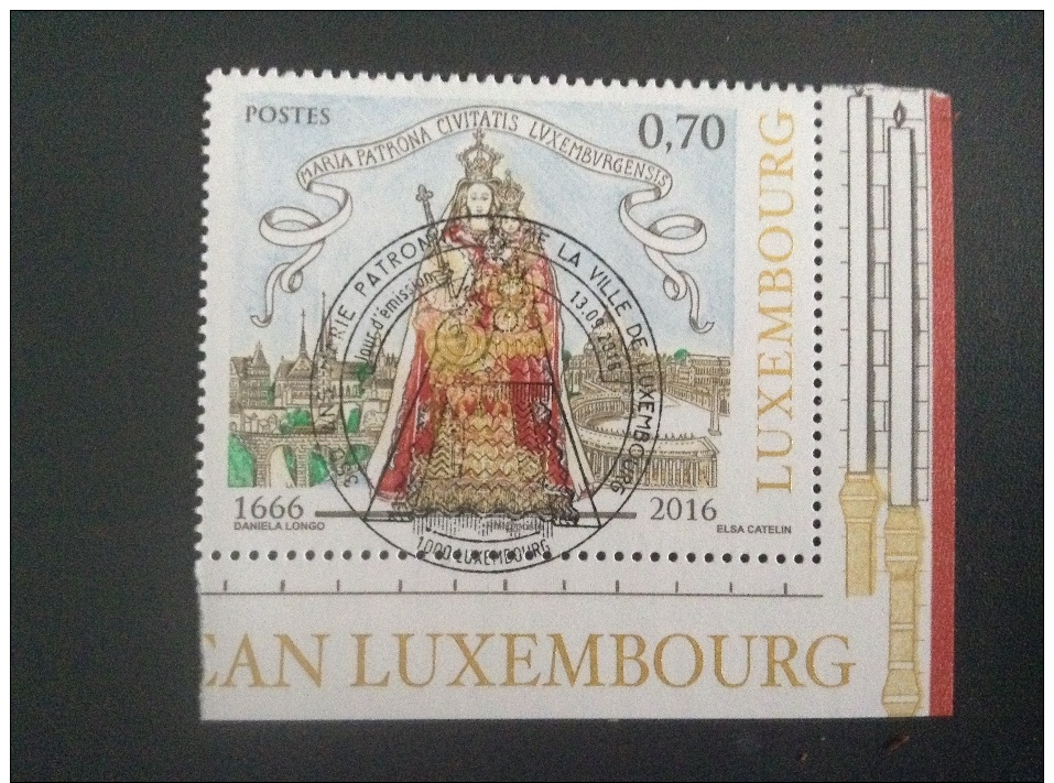 LUXEMBURG LUXEMBOURG 2016 &#10070; Sainte Marie Patronne De La Ville De Luxembourg  &#10070; Mi 2100 - Used Stamps