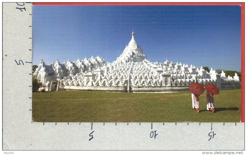 CARTOLINA VG BIRMANIA MYANMAR - Myatheindan Stupa In Mingun - 10 X 17 - ANN. 2014 - Myanmar (Birma)