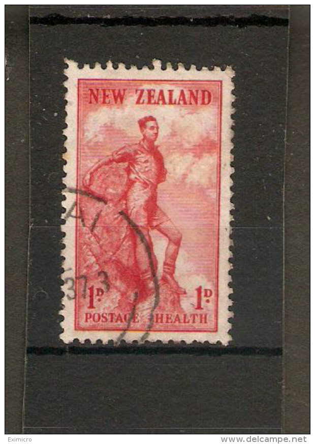 NEW ZEALAND 1937 1d + 1d HEALTH SG 602 FINE USED Cat £3.75 - Oblitérés