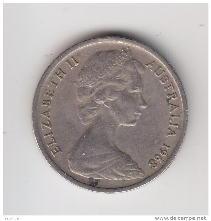 @Y@    5    Cent     Australië  1968    (3257) - 5 Cents