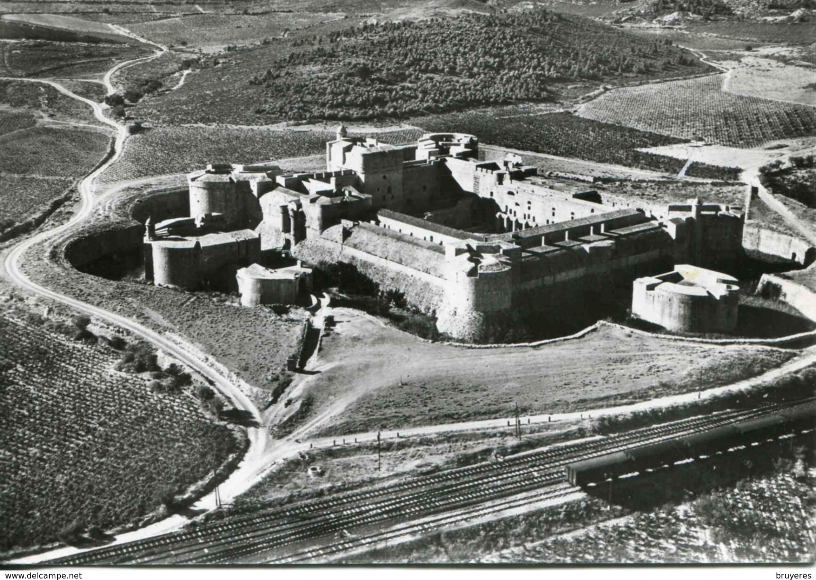 SALSES - Le Château - Vue Aérienne - Salses