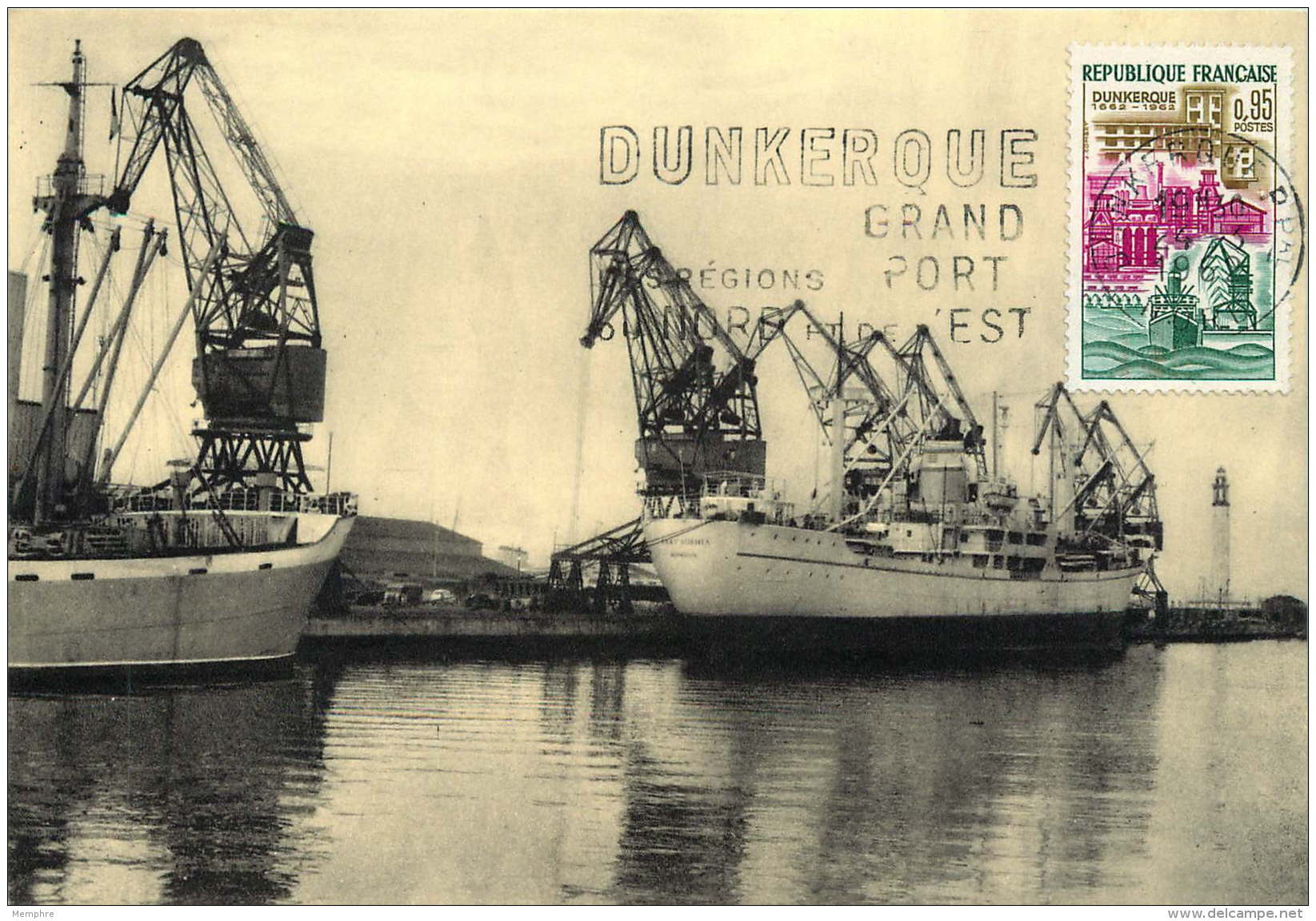 1962  Dunkerque - Le Port  Yv 1317 - 1960-1969