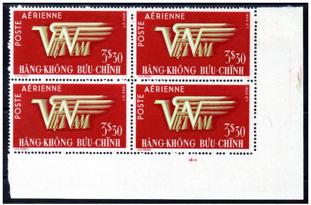 VIET-NAM EMPIRE - 1952 - YT PA N° 1 Bloc De 4 - Neufs ** - MNH - Vietnam