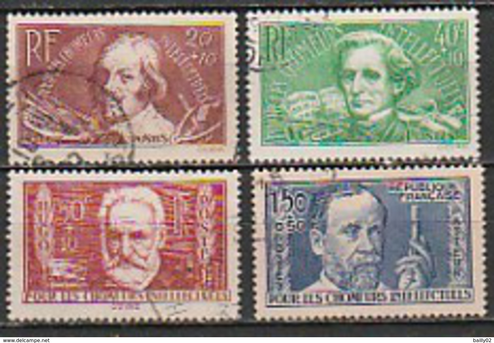 Au Profit Des Chomeurs Intellectuels    330/333  Obl - Used Stamps